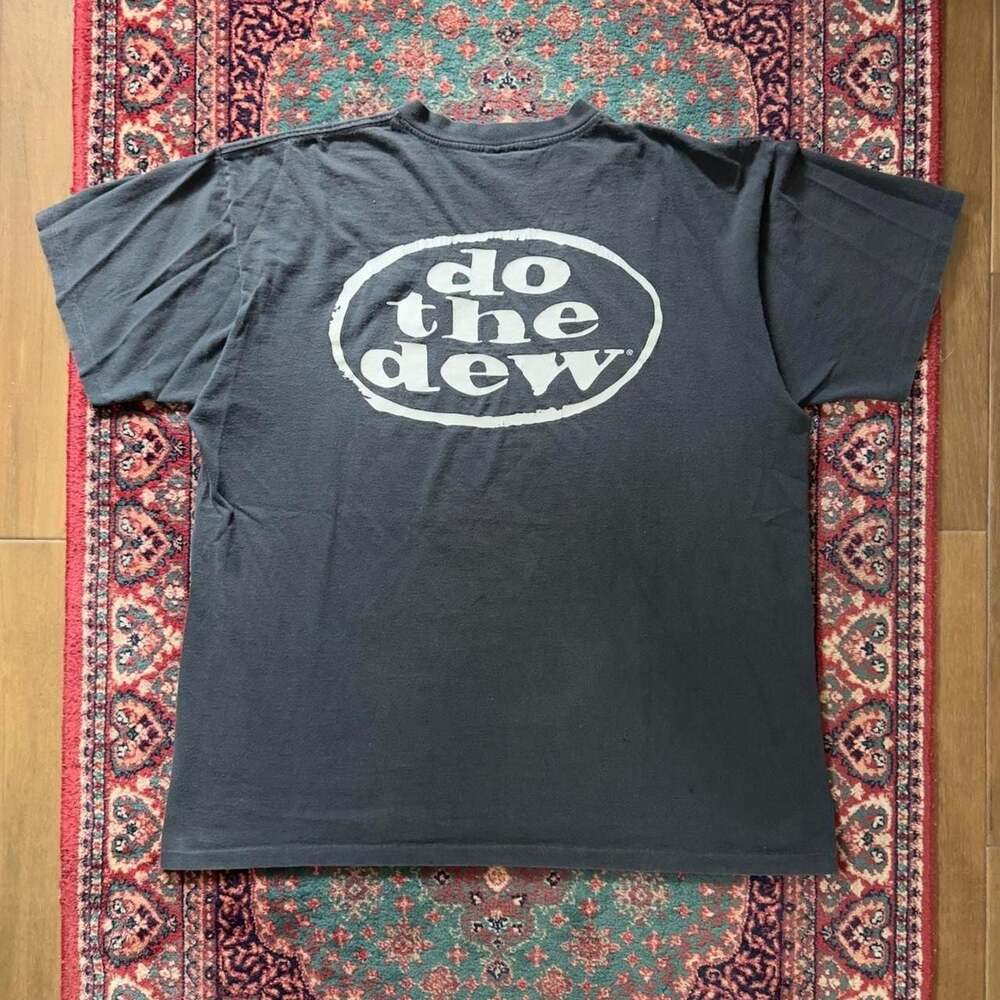 Vintage Mountain Dew Do The Dew T Shirt Single Stitch Size L/XL Made In USA